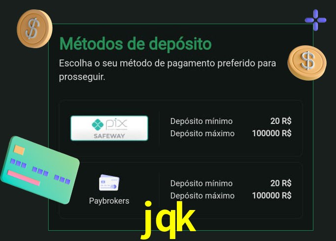 O cassino jqk oferece uma grande variedade de métodos de pagamento