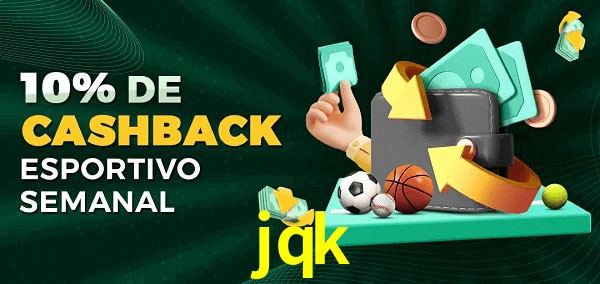 10% de bônus de cashback na jqk